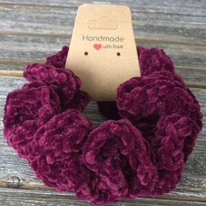 Handmade Crochet Hair Scrunchie